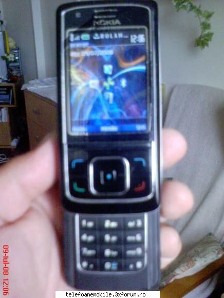 super-oferta doar pt. brasoveni!!! - Nokia 6288 slide,stare buna,black/silver,pachet - Nokia